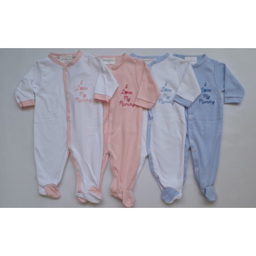 Бебешки гащеризон I Love My Mummy Watch Me Grow