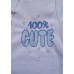 Бебешки гащеризон 100 % Cute Watch Me Grow