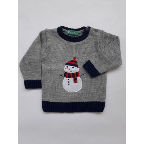 Пуловер с апликация 