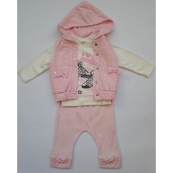 Бебешки комплект от 3 части I Love my Sneakers