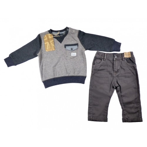 Комплект за момче панталон и блуза Life&Legend