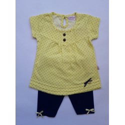 Бебешки комплект туника и 3/4 клин