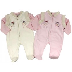 Бебешки комплект гащеризон и блузка Cutie Pie