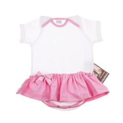 Боди-рокля с панделка