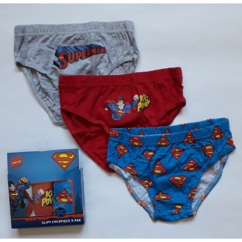 3 бр. слипове за момче Superman