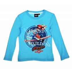 Блуза с дълъг ръкав Самолети Disney Синя