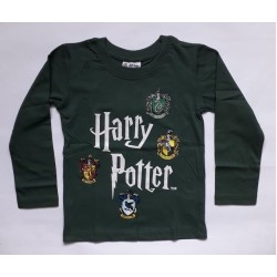 Блуза за момче Хари Потър зелена