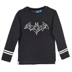 Блуза за момче Батман сива
