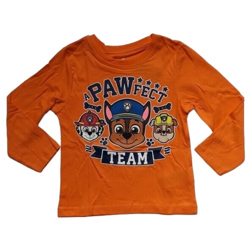Блуза за момче Пес Патрул PAWfect Team оранжева 
