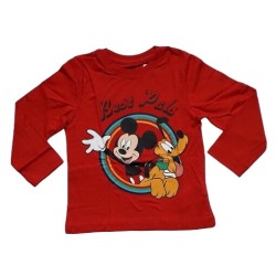 Блуза за момче Мики червена