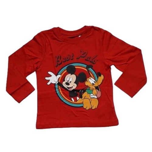 Блуза за момче Мики червена