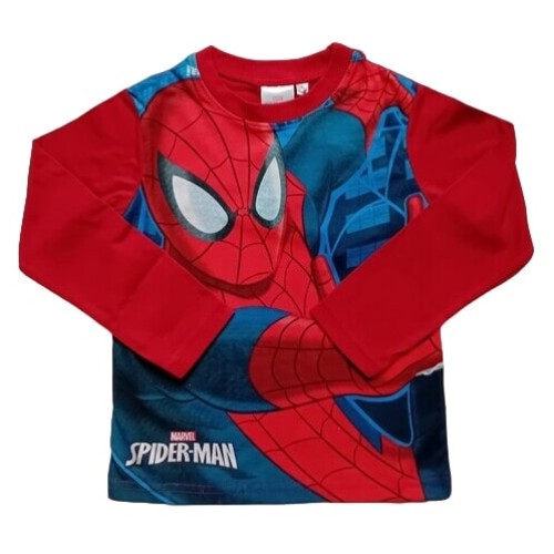 Блуза за момче Спайдърмен червена