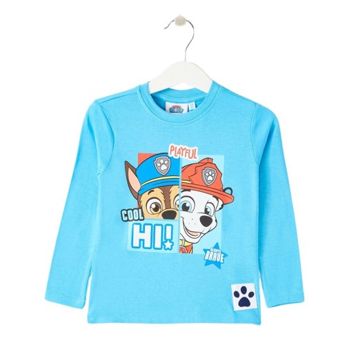 Блуза Пес Патрул за момче светлосиня