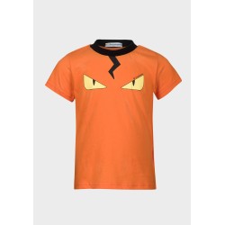 Блуза с къс ръкав Очи