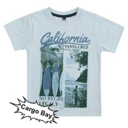 Блуза с къс ръкав за момче California Cargo Bay