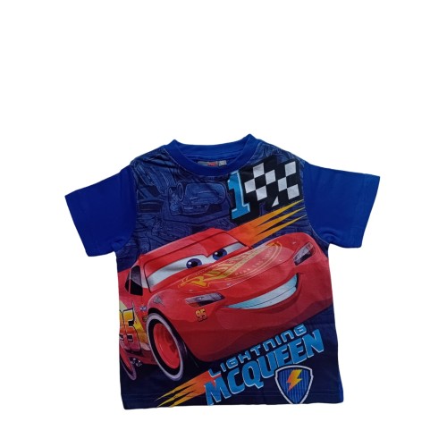 Тениска за момче Макуин Светкавицата