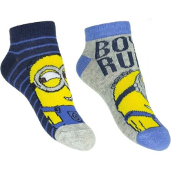 Комплект от 2 чифта чорапи за момче с Миньони