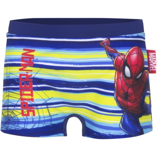 Бански за момче Спайдърмен в синьо