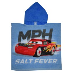 Пончо за плаж Cars Disney в синьо