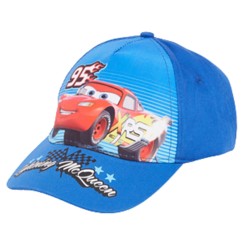 Шапка с козирка за момче Макуин синя