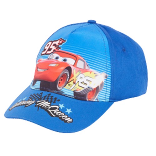 Шапка с козирка за момче Макуин синя