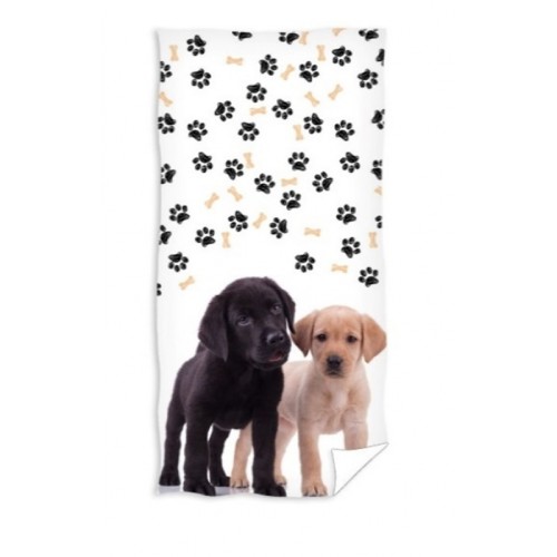 Памучна хавлия 70х140см лапички