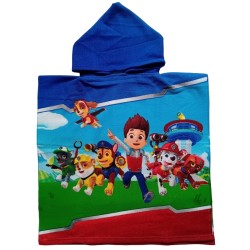 Пончо за плаж Пес Патрул 55х110см