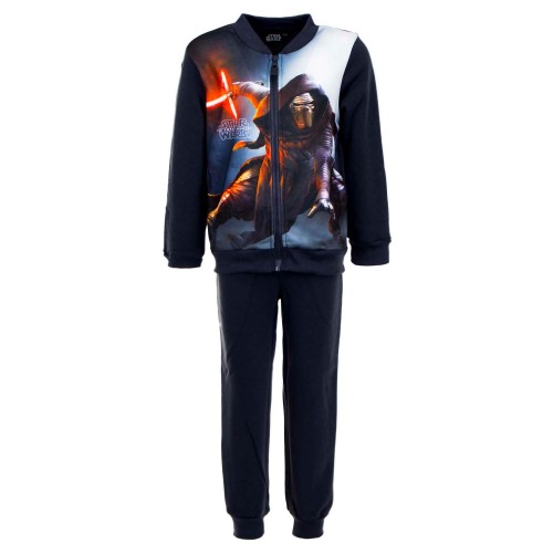 Анцуг за момче Star Wars сив