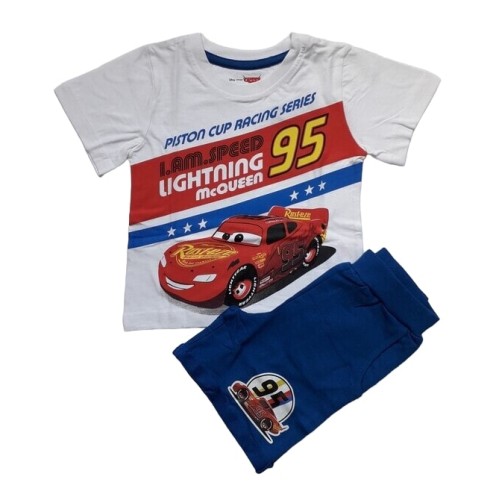 Летен комплект за момче Макуин бял