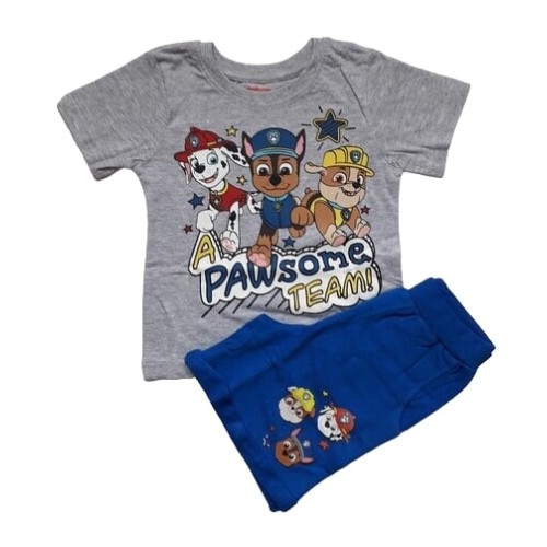 Летен комплект за момче Пес Патрул сив