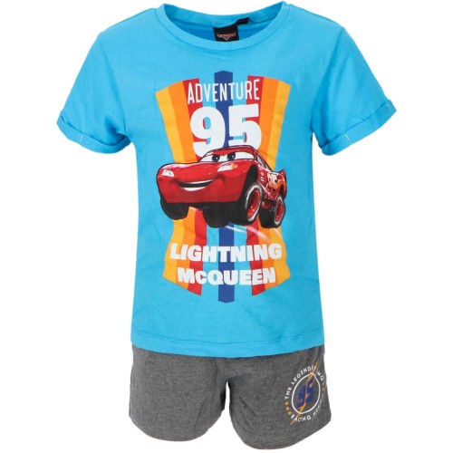 Комплект с къси панталонки Макуин син