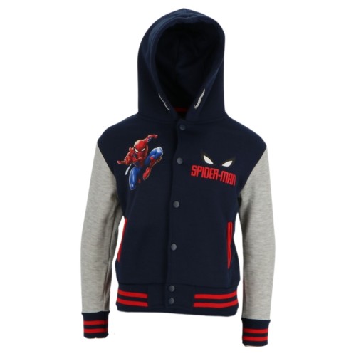 Модерно яке с качулка Спайдърмен