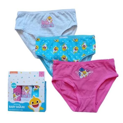 Бикини за момиченце Baby Shark - 3 бр.