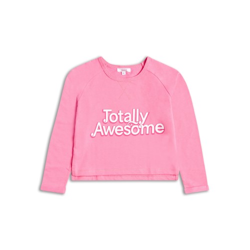 Розова блузка с реглан ръкав Totally Awesome