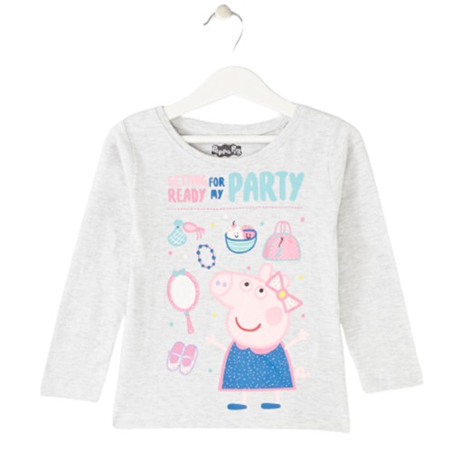 Блуза с дълъг ръкав Пепа меланж