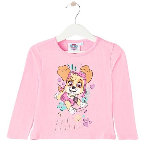Блуза момиче Пес Патрул светлорозова