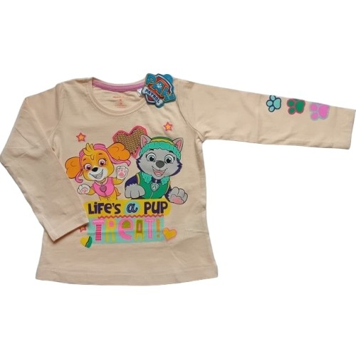 Блуза с дълъг ръкав за момиче Пес Патрул 