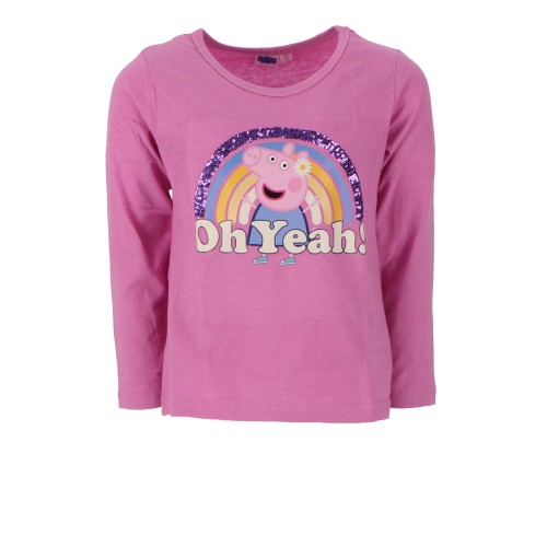 Блуза с дъга Прасенцето Пепа