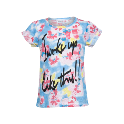 Тениска I Woke Up Like This Minoti Синя