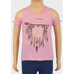 Атрактивен топ за момичета Dream Away Minoti Розов