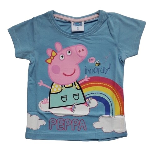 Блуза за момиче Пепа синя