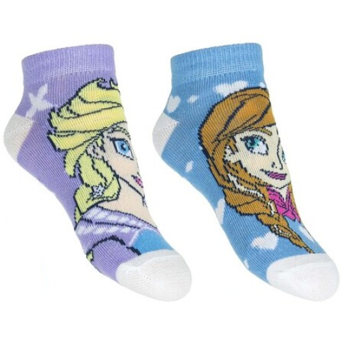 Комплект от 2 чифта чорапи за момиче с Елза и Анна Frozen