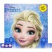 Шал-шапка-яка Frozen Disney бяло-син