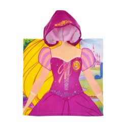 Пончо за плаж за момиче Рапунцел