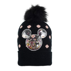 Шапка за момиче Disney Мини черна