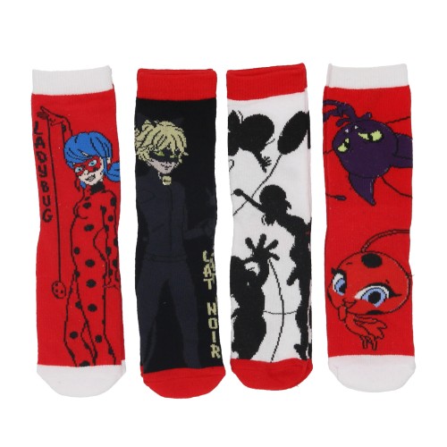 Чорапи за момиче Калинката - 4 чифта