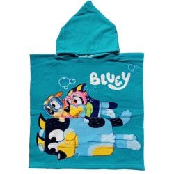 Детско плажно пончо Блуи Bluey
