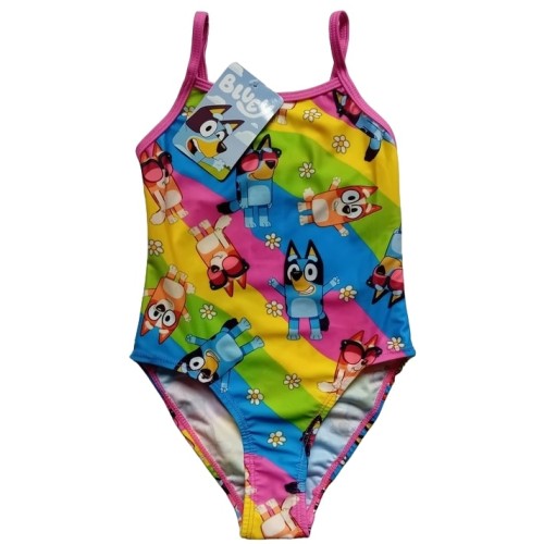 Цял бански за момиче Блуи и Бинго Bluey