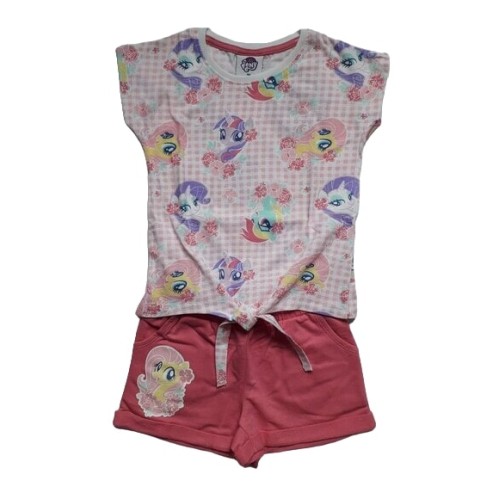 Летен комплект за момиче Малкото пони