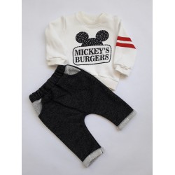 Спортно-елегантен сет за момиченце 